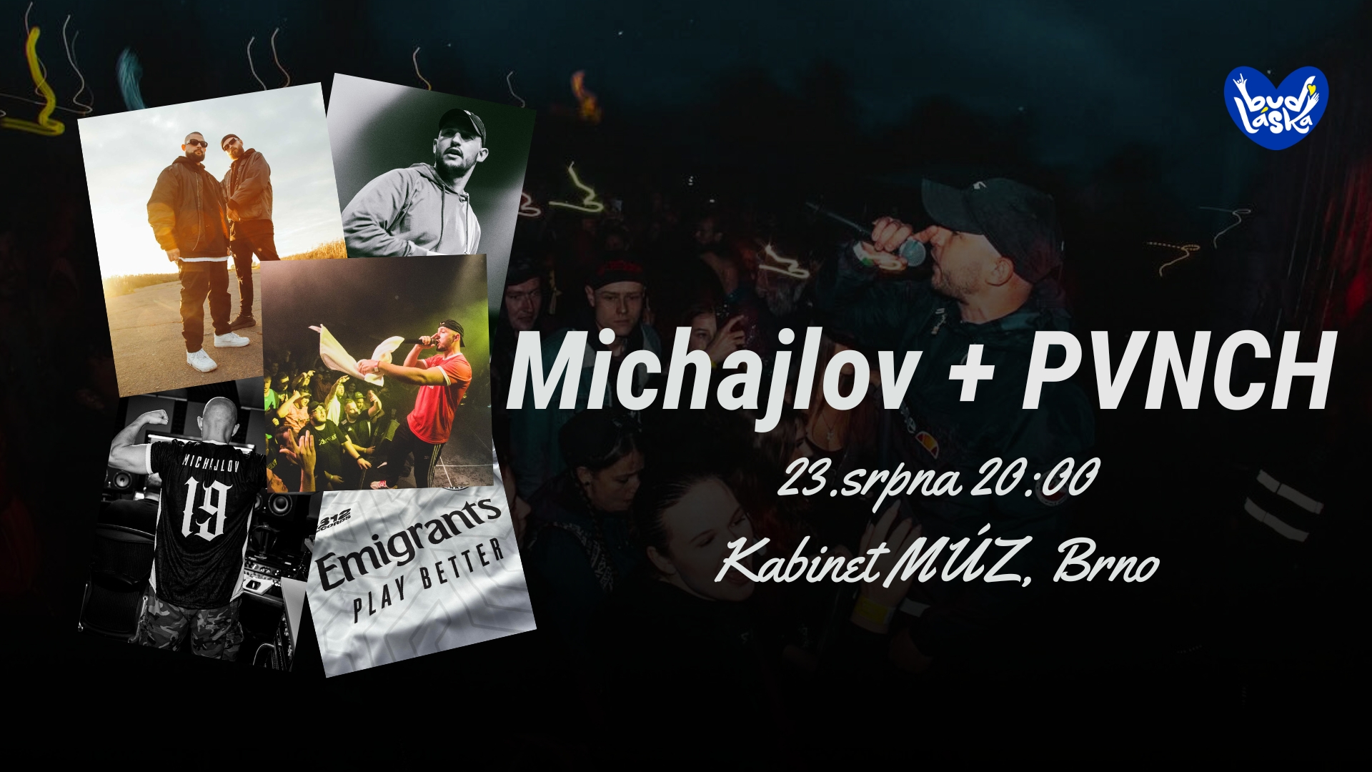 Brno Buď Láska: Michajlov a PVNCH v Kabinetu MÚZ