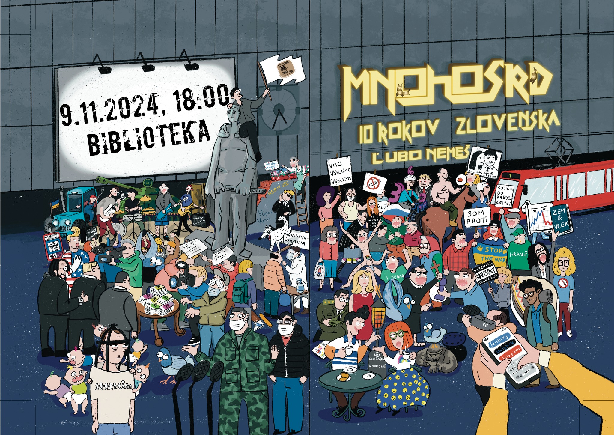 Mnohosrd 10 rokov Zlovenska na Bibliotéke 2024