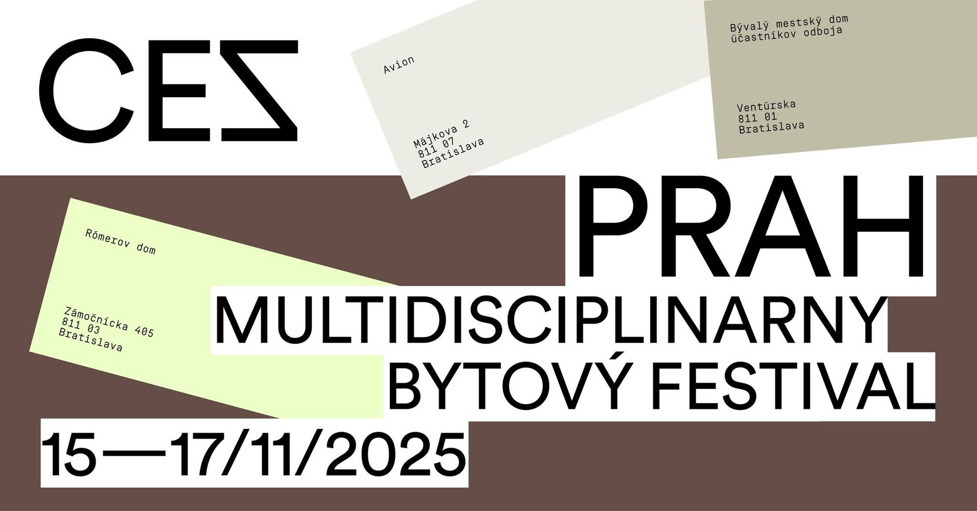Bytový festival CEZ PRAH 2025