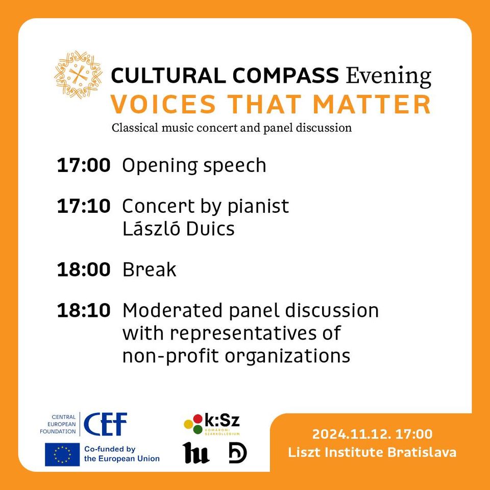 Voices that matter - classical music concert and panel discussion