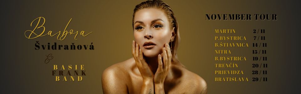Zrušené – BARBORA ŠVIDRAŇOVÁ & BFB
