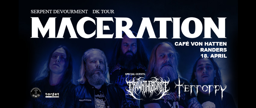 MACERATION + TERRORPY + CROWN THE BEAST