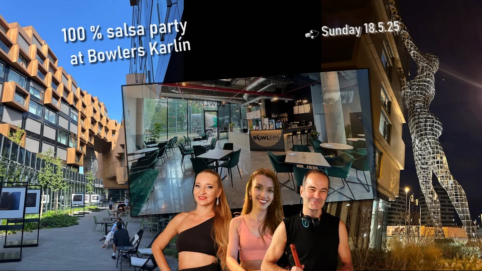 100% Salsa party at Bowlers Karlín 🪇🪘🎹