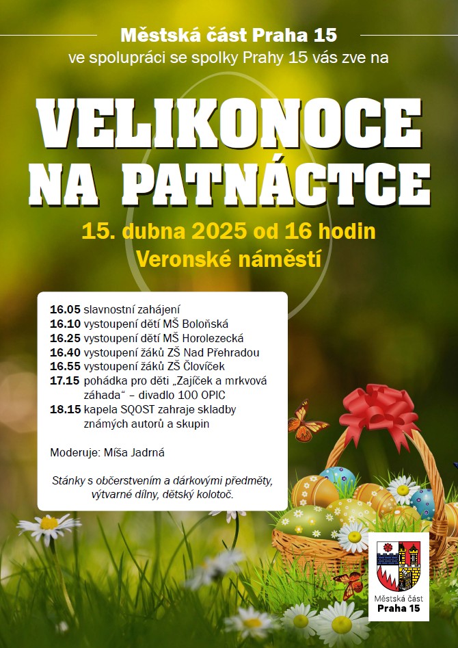 VELIKONOCE NA PATNÁCTCE