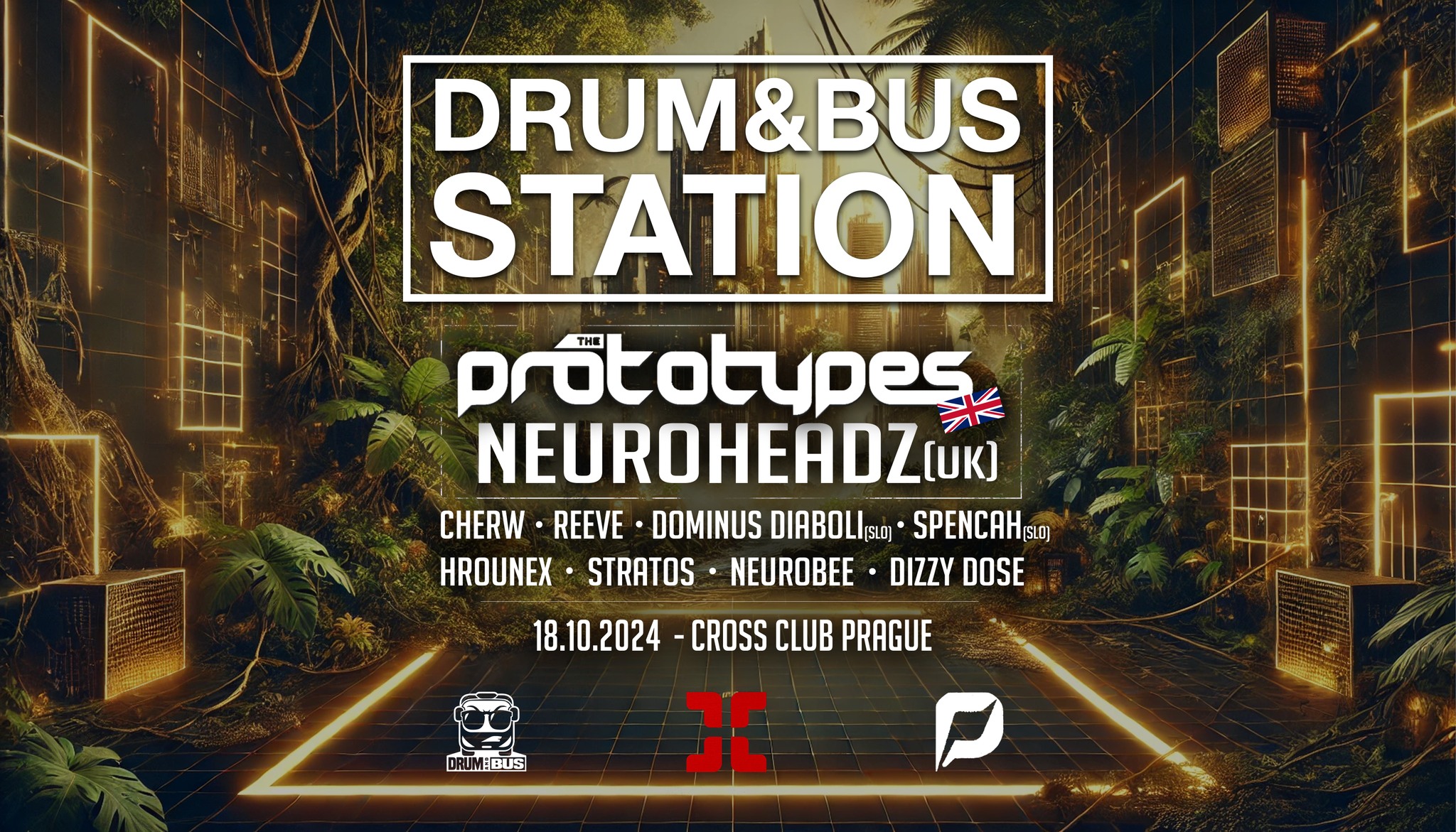 Drum & Bus station w/ Prototypes & Neuroheadz