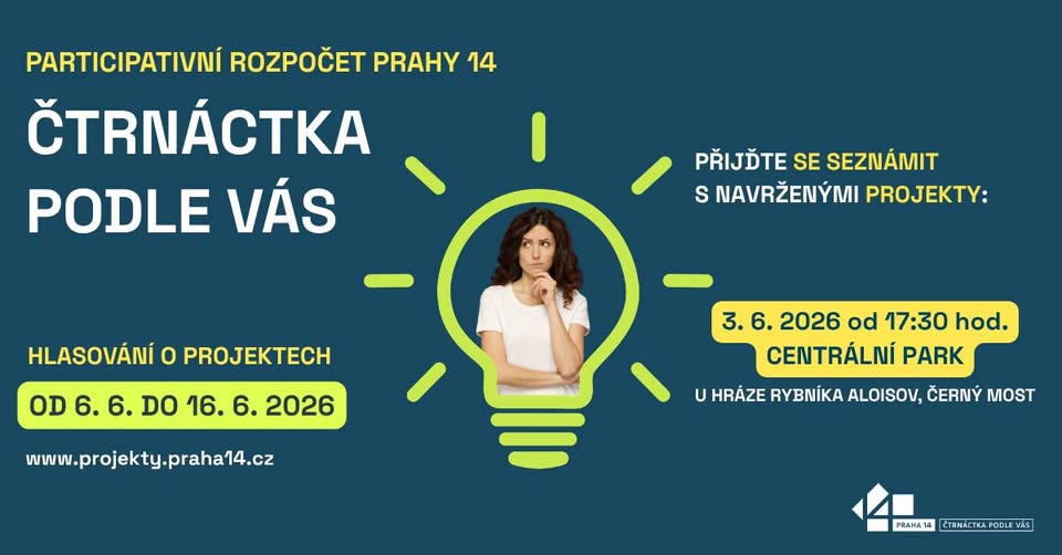 📍 Setkání k projektům Čtrnáctky podle vás 2026 – Centrální park