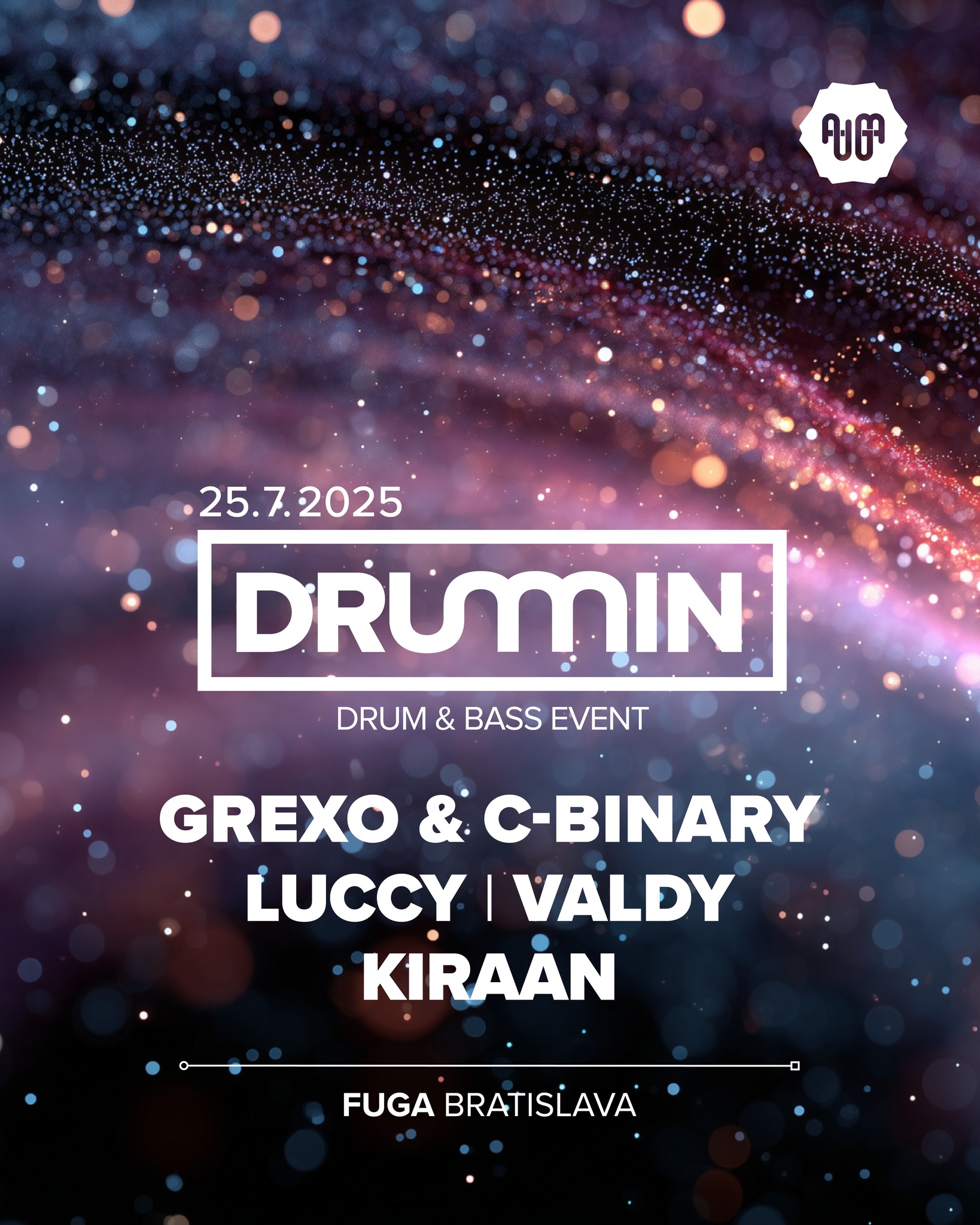 DRUMMIN 25. 7. 2025 (Drum & Bass event)