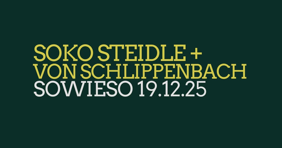 Soko Steidle + Alexander von Schlippenbach