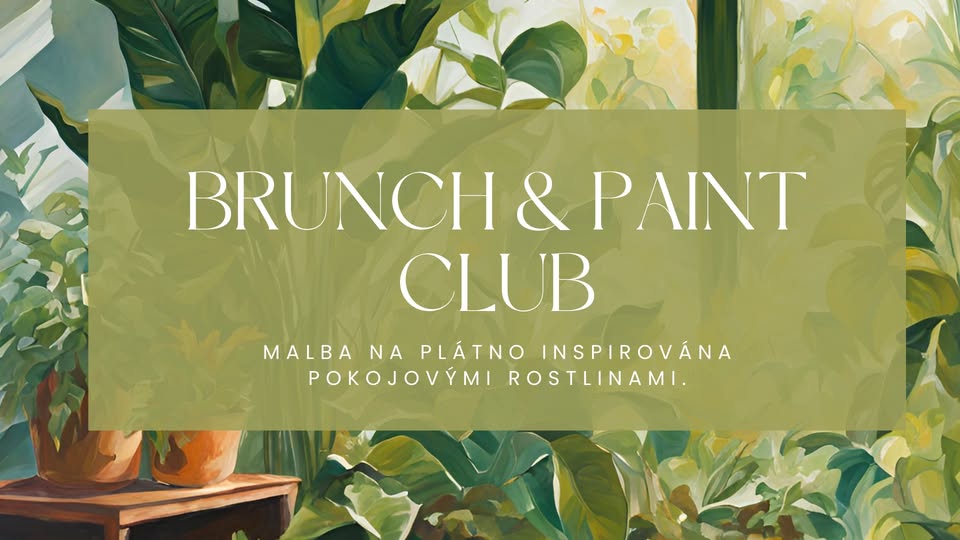 Brunch & Paint Club v kavárně Periferie
