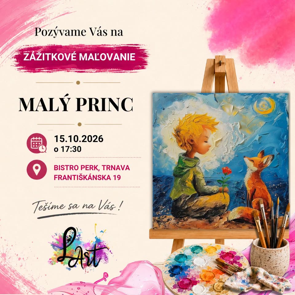 Zážitkové maľovanie- Malý princ