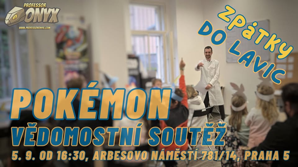 Pokémon vědomostní soutěž - pro rodiče s dětmi do 13 let