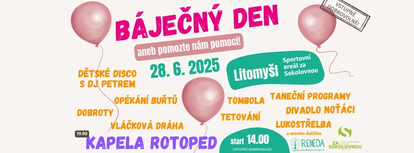 Báječný den aneb pomozte nám pomoci