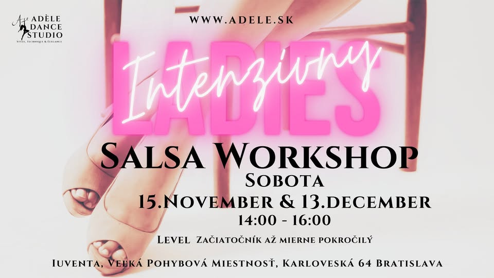Intenzívny Ladies Salsa Workshop💃
