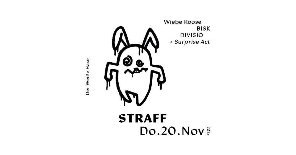 Straff / thursday Techno / 5€ until 1 AM