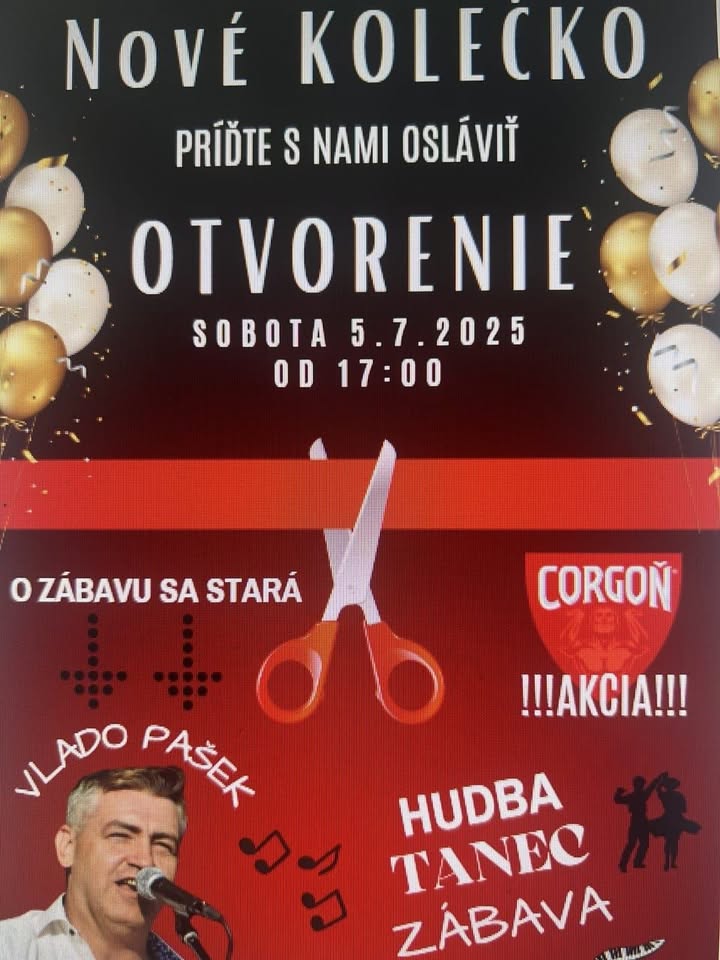 NOVÉ KOLEČKO -NOVO OTVORENIE