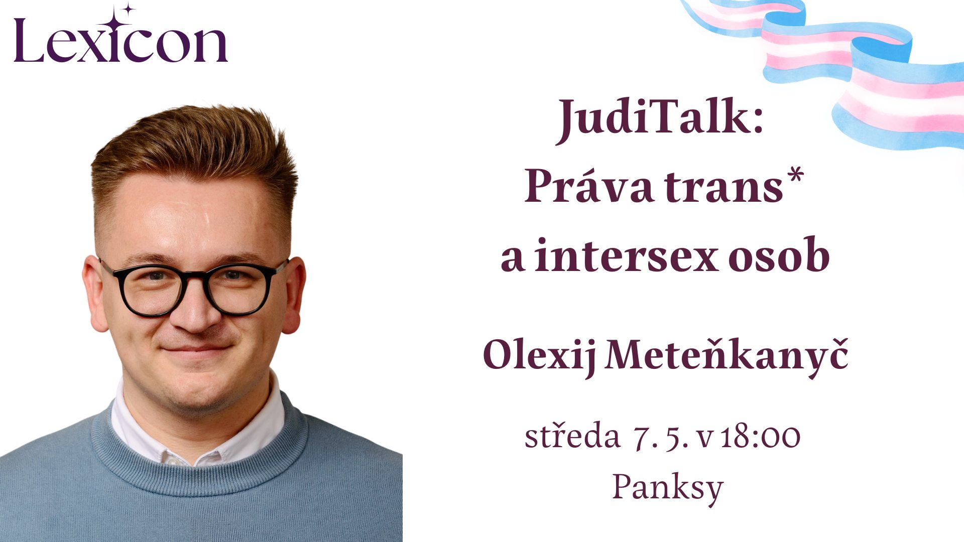 JudiTalk: Práva trans* a intersex osob
