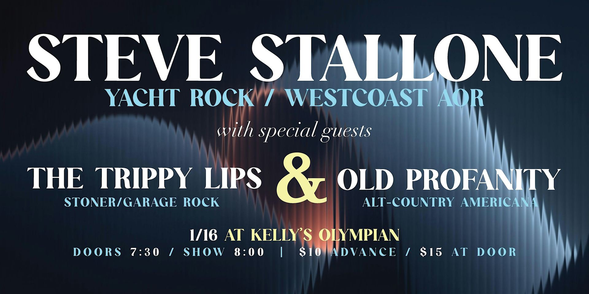STEVE STALLONE, THE TRIPPY LIPS, & OLD PROFANITY