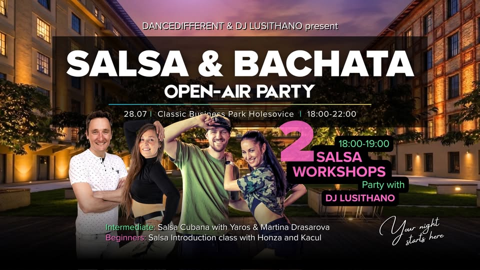 Cuban Salsa & Bachata | Open Air Latin Party in July 🤩