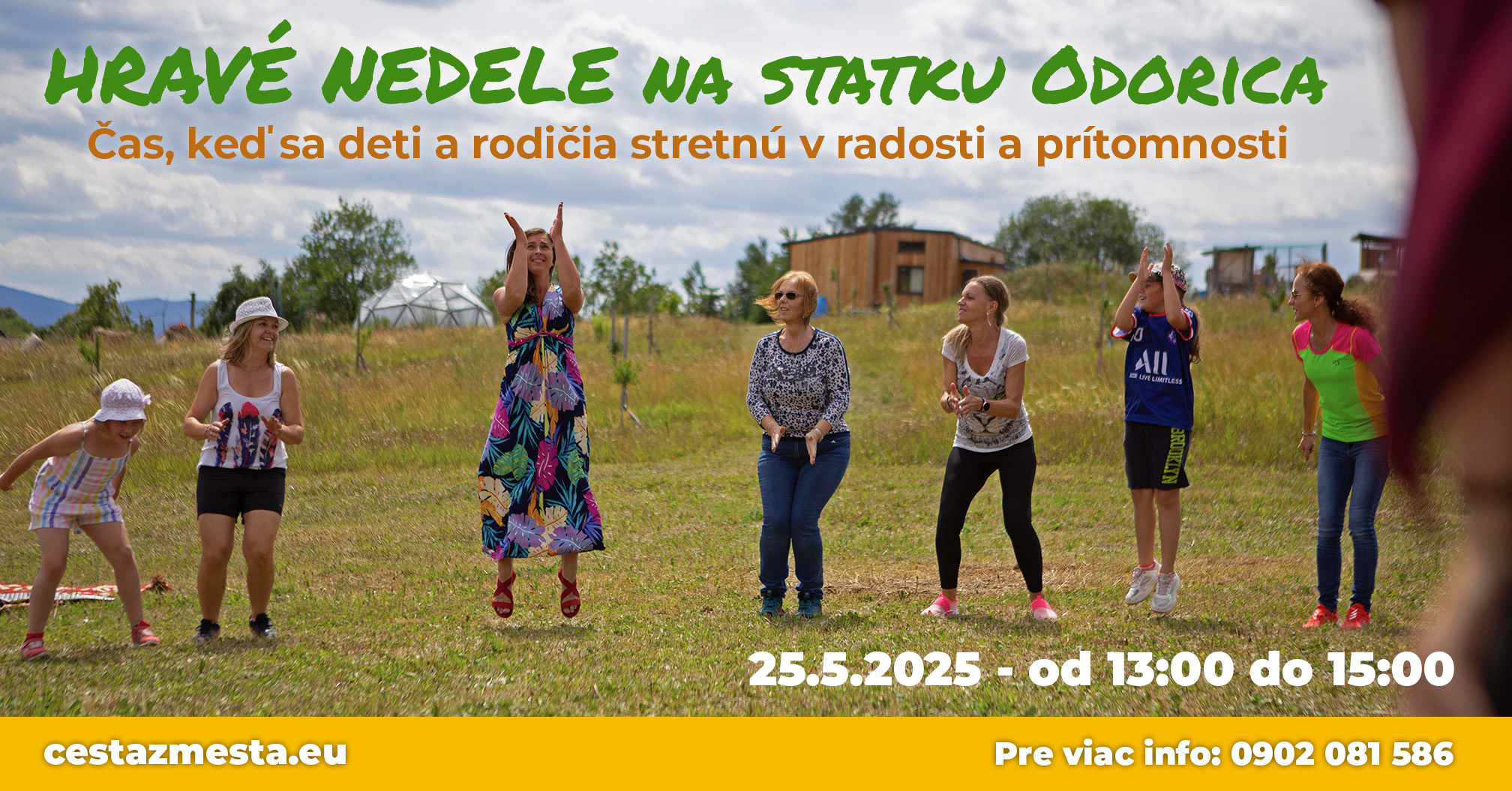 Hravá Nedela na statku Odorica