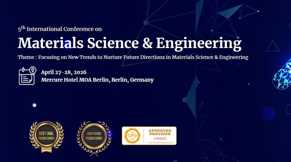 5th International Conference on Materials Science & Engineering