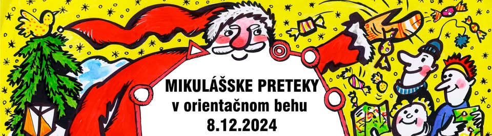 Mikulášske preteky v orientačnom behu 2024