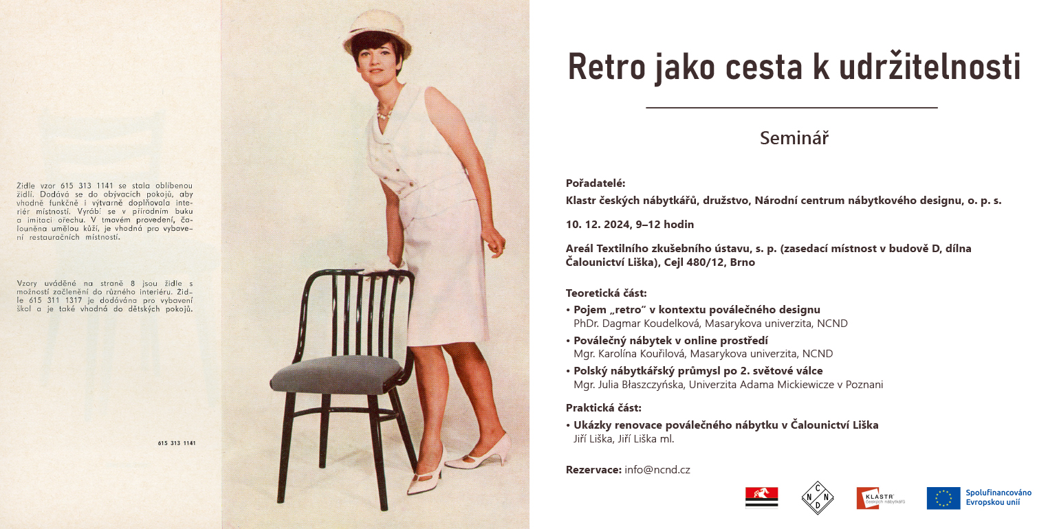 Seminář Retro jako cesta k udržitelnosti