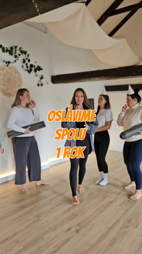 OSLAVUJEME spolu 1. rok