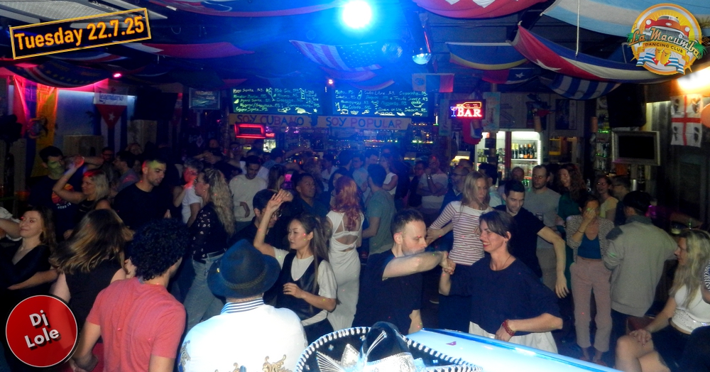 Tuesday´s salsa & bachata party - Fiesta Latina | DJ Lole | Free entry