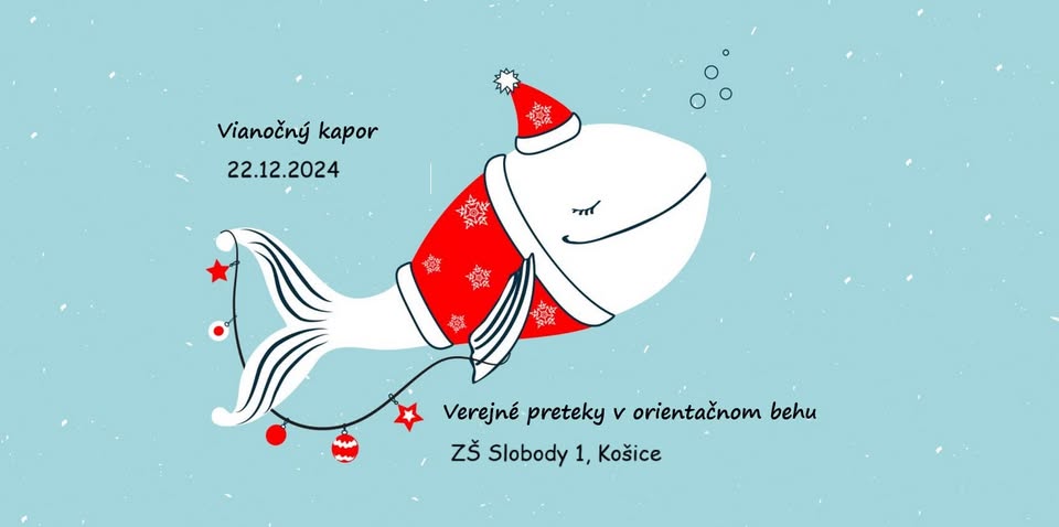 Vianočný kapor - preteky v orientačnom behu