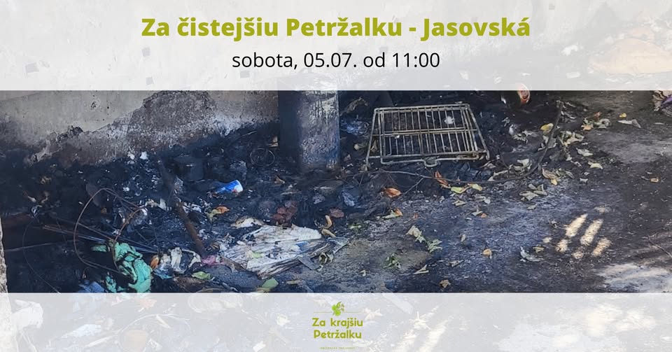 Za čistejšiu Petržalku - Jasovská