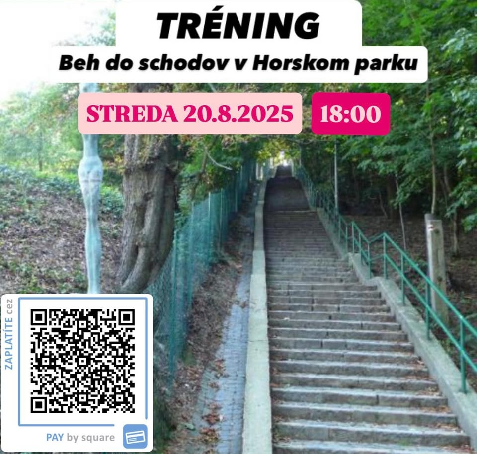 Towerrunning tréning Horský Park