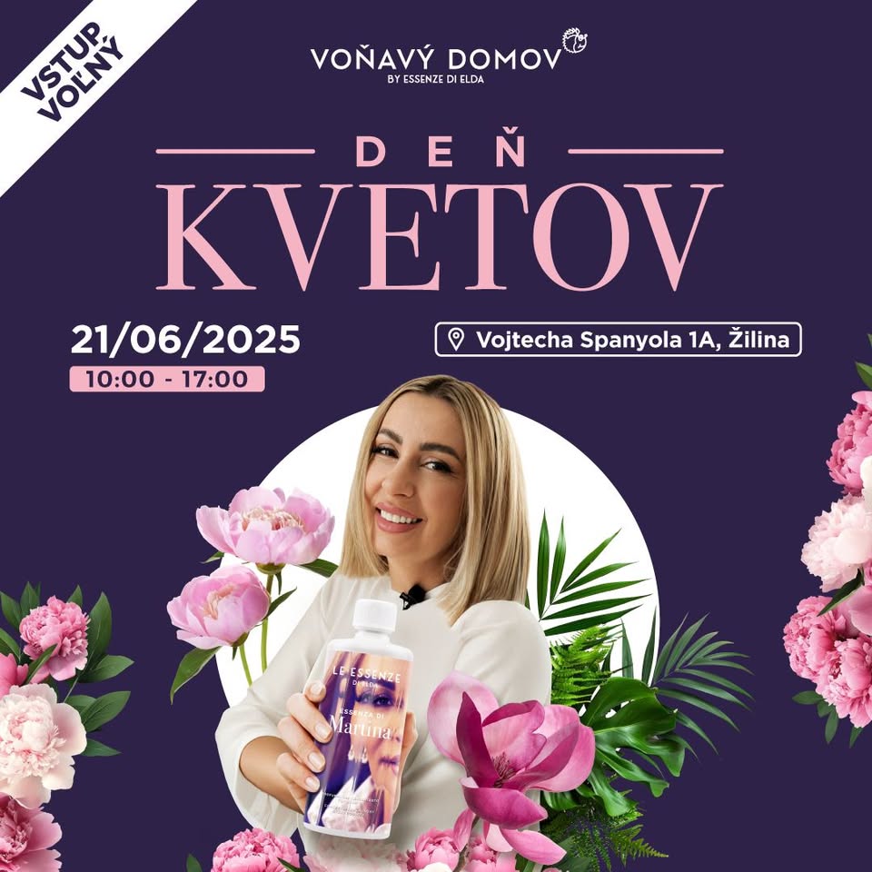 🌸 Bloom party Žilina – Osláv s nami Deň kvetov!