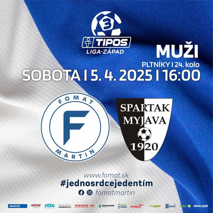 muži futbal MŠK Martin , Myjava