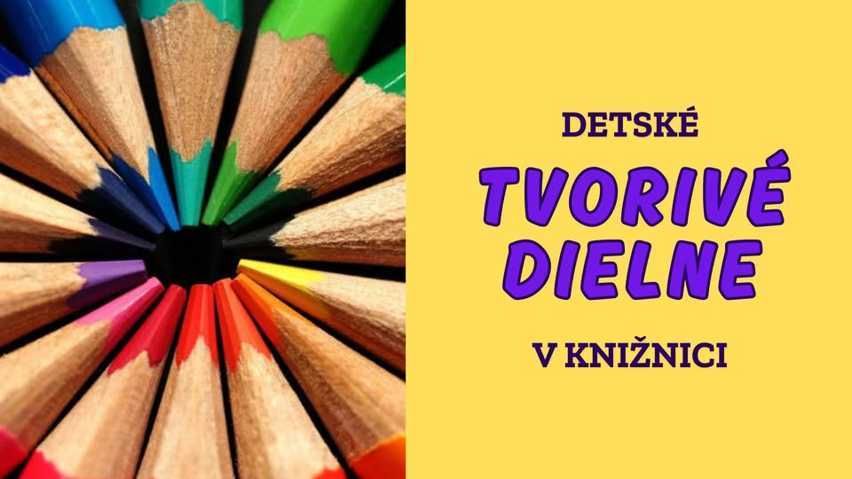 Tvorivé dielne v knižnici Pionierska