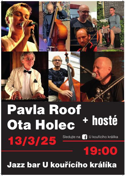 Pavla Roof - Ota Holec a hosté - swing/gypsy jazz/šanson/blues