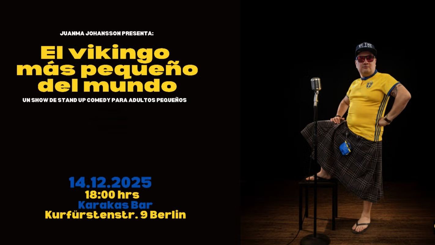 Standup | Juanma Johansson, el vikingo más pequeño del mundo