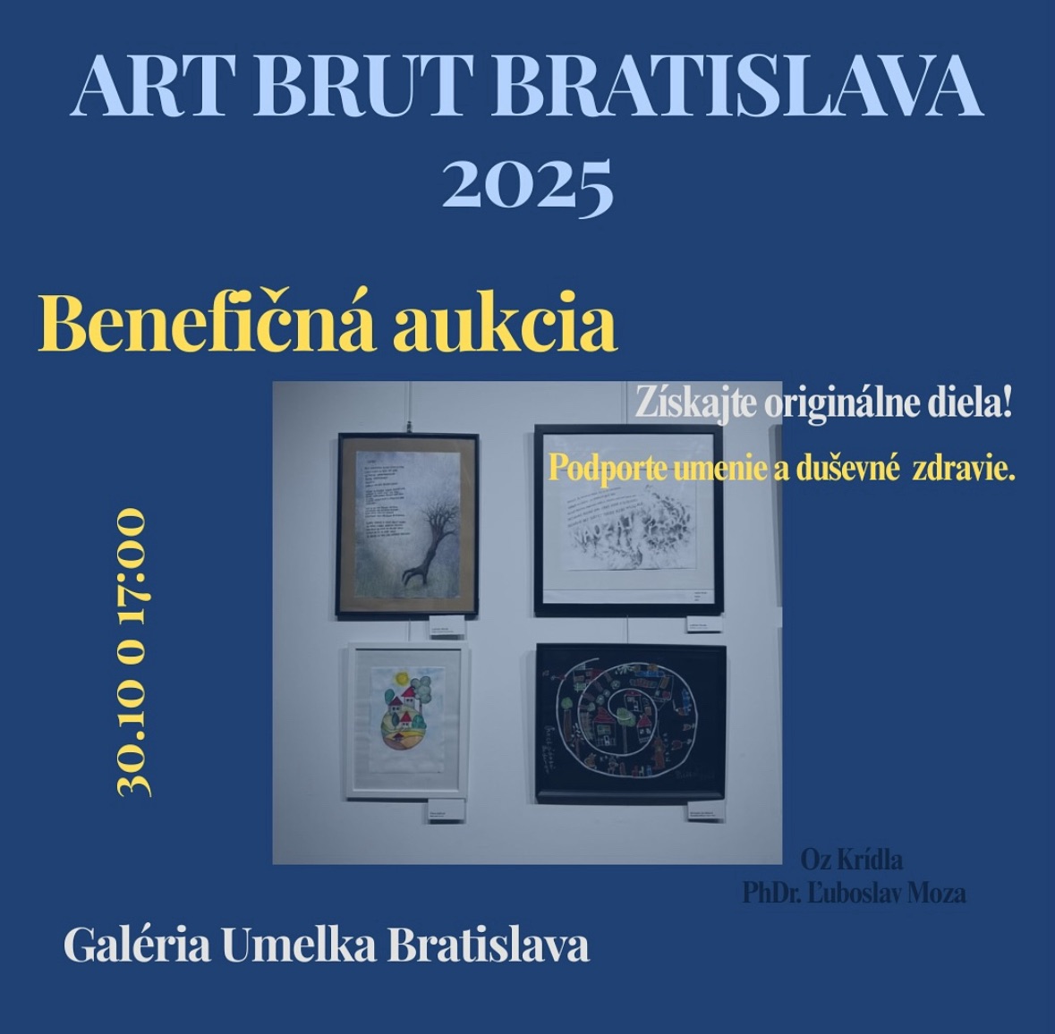 Benefičná aukcia ART BRUT BRATISLAVA 2024