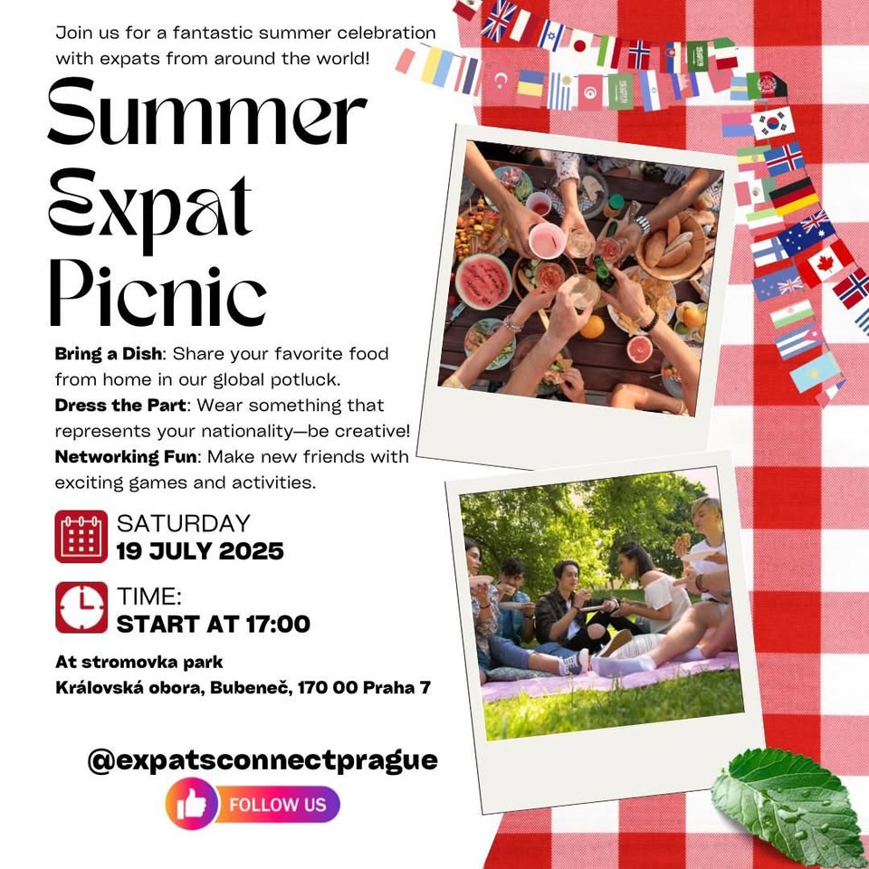 🌍✨ International Picnic in Prague! ✨🌍