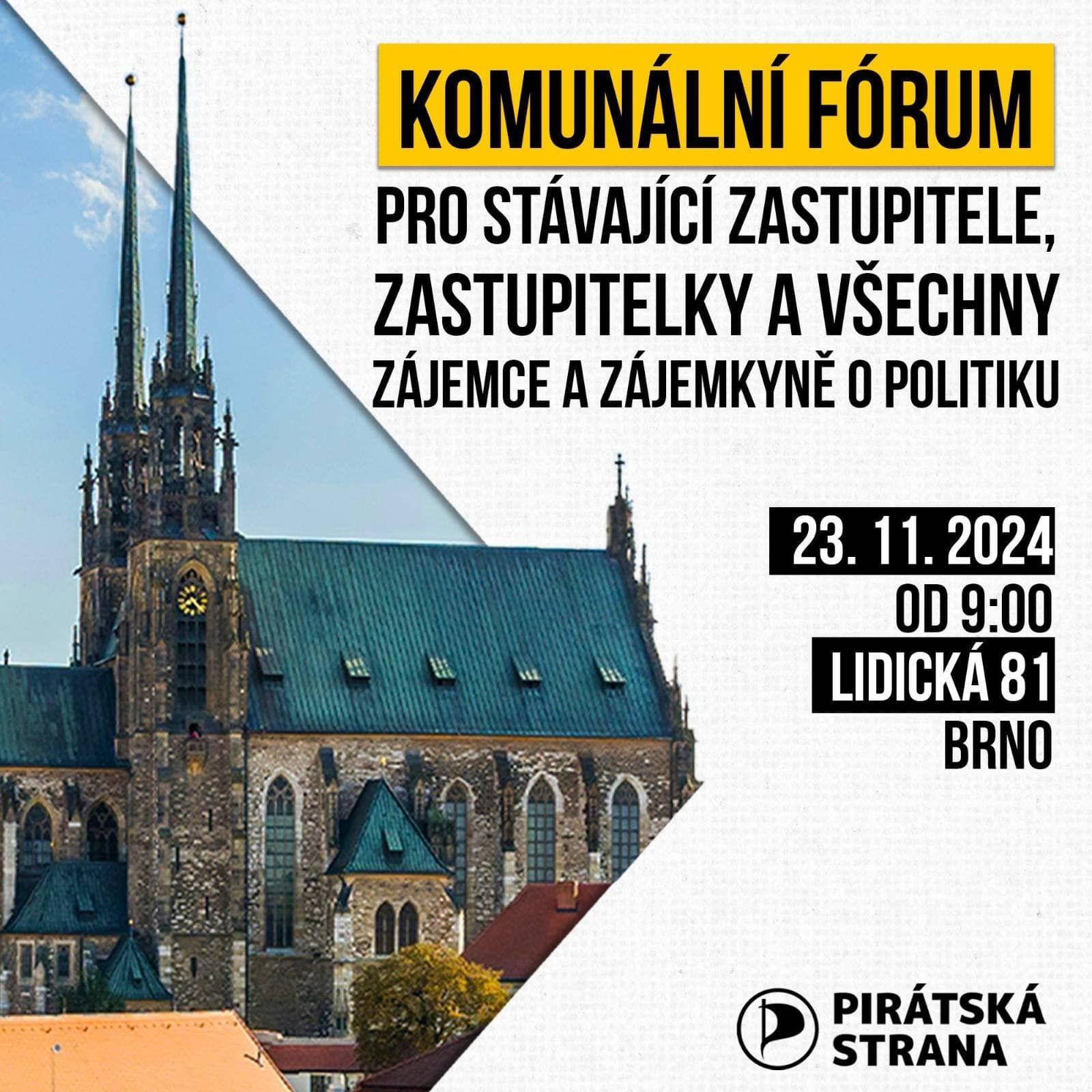Komunální fórum pro stávající zastupitele a všechny zájemce o politiku