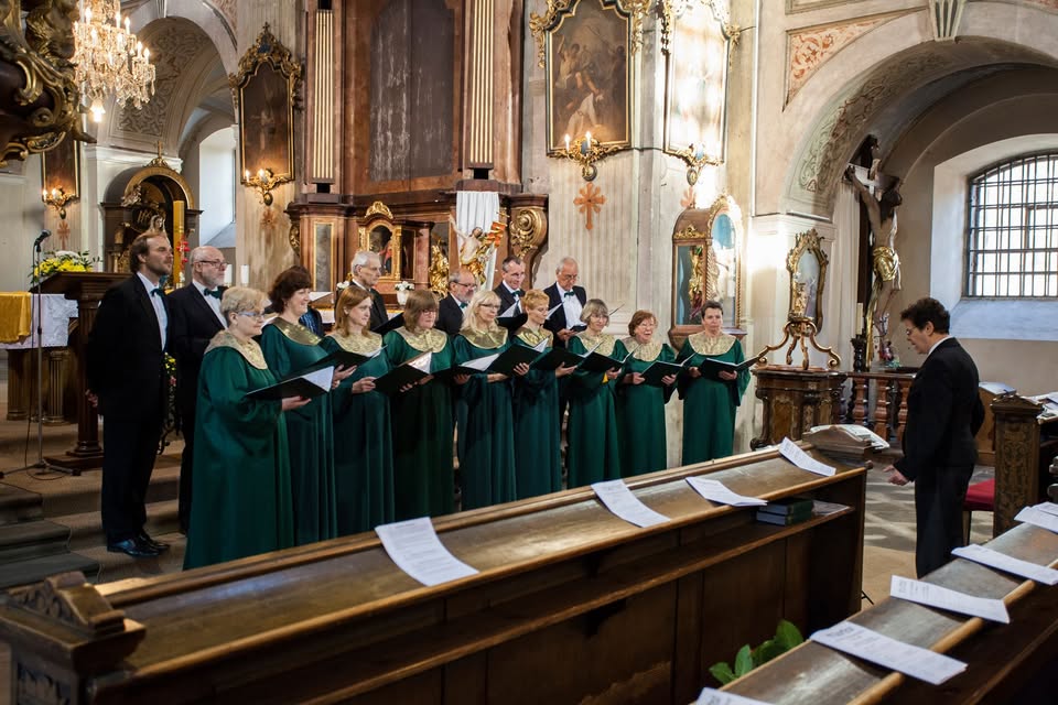 Novoroční koncert v Domově sv. Karla Boromejského v Praze Řepích - Společně se sborem Cantate