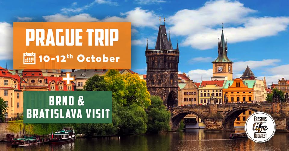 Prague Trip by ELB w/ Brno & Bratislava visit ✘ 10-12 October