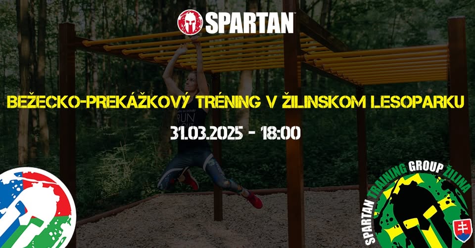 Bežecko-prekážkový tréning v Žilinskom lesoparku