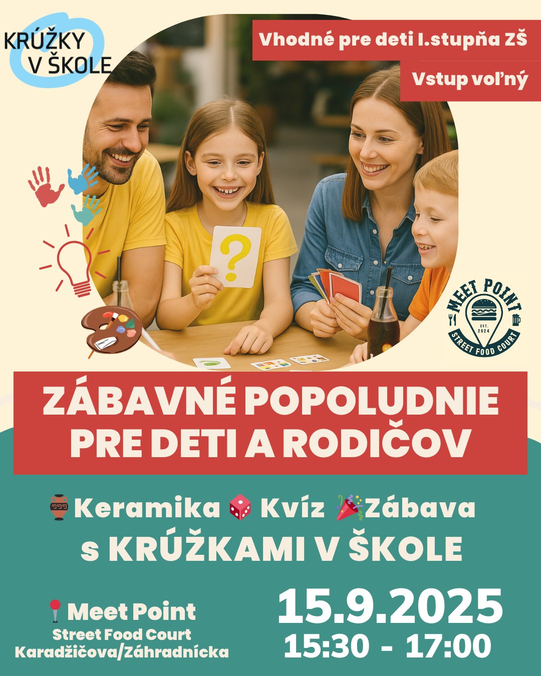 Zábavné popoludnie pre deti a rodičov