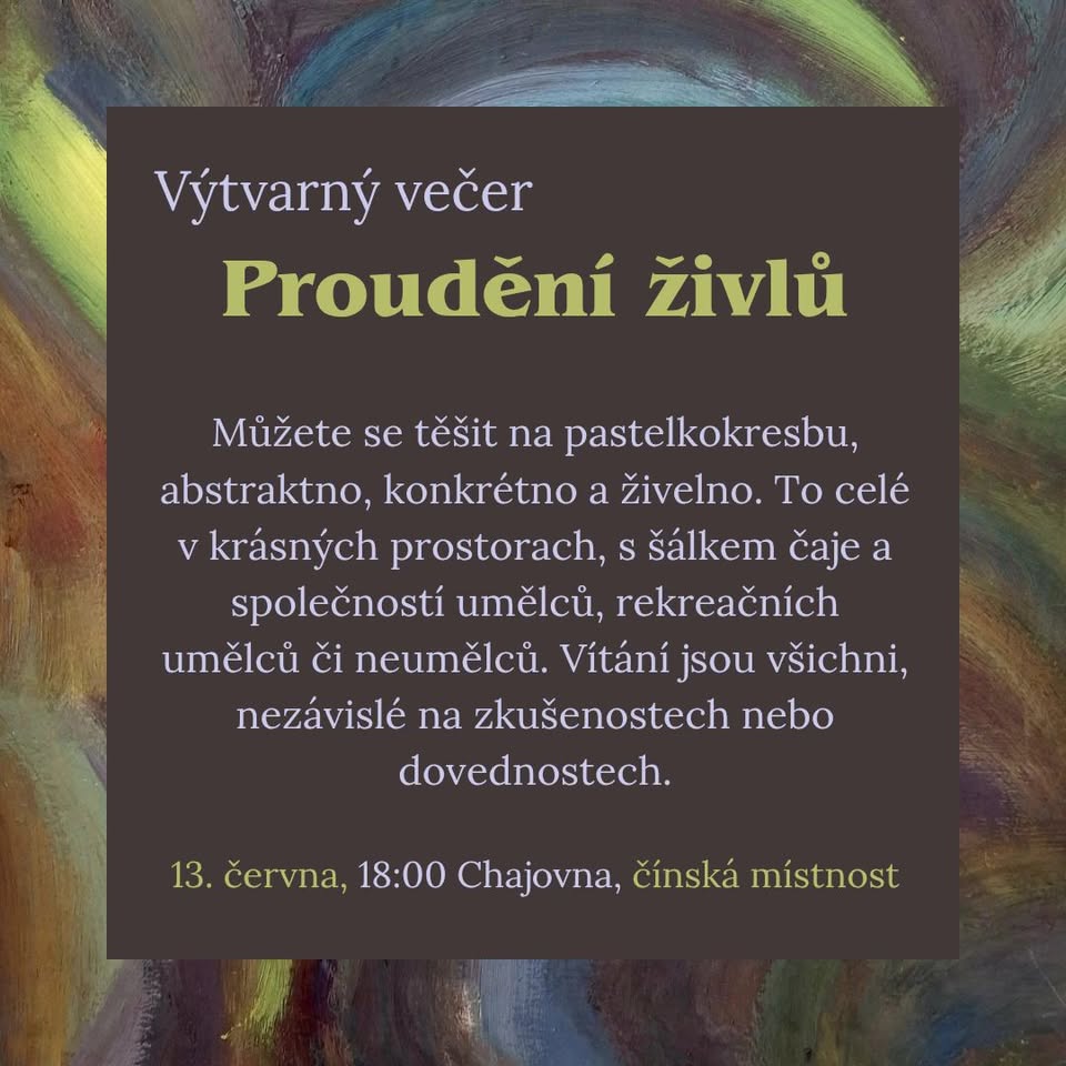 Výtvarný večer - Proudění Živlů