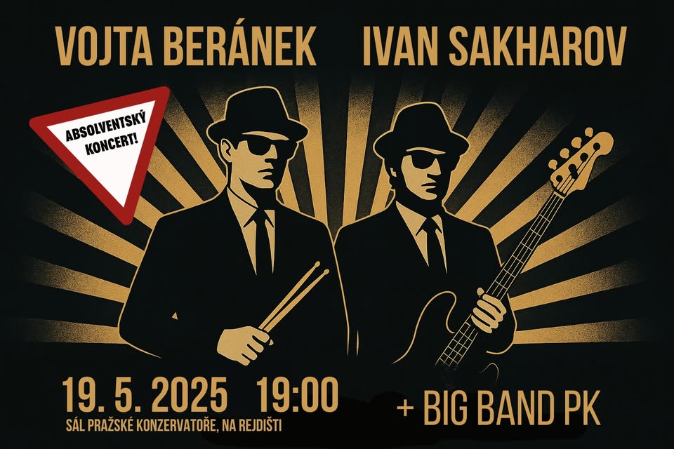 Absolventský koncert - Vojta Beránek, Ivan Sakharov