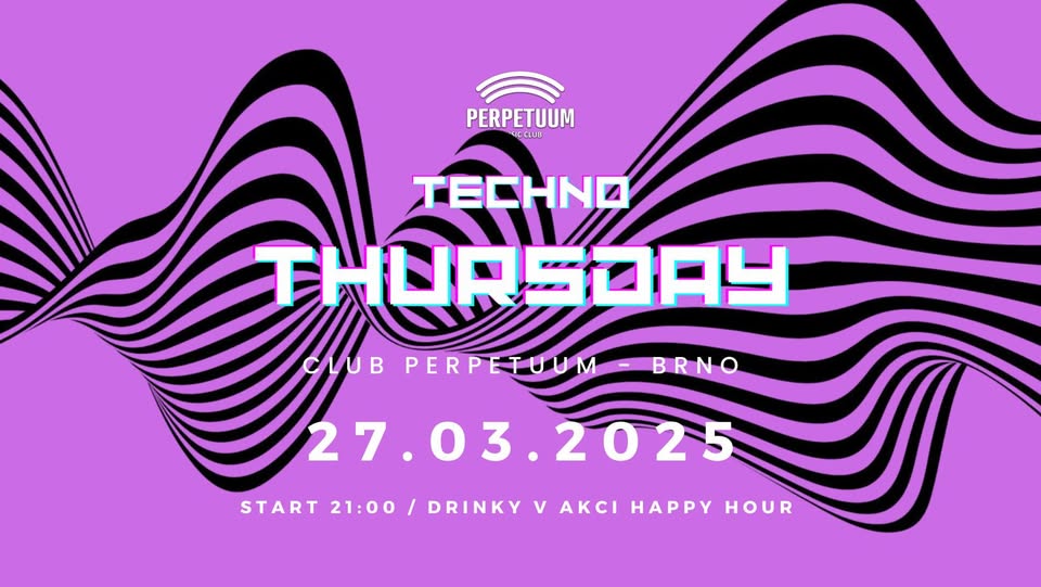 Techno Thursday • 27.3.2025 | Kaja Puczek | Perpetuum