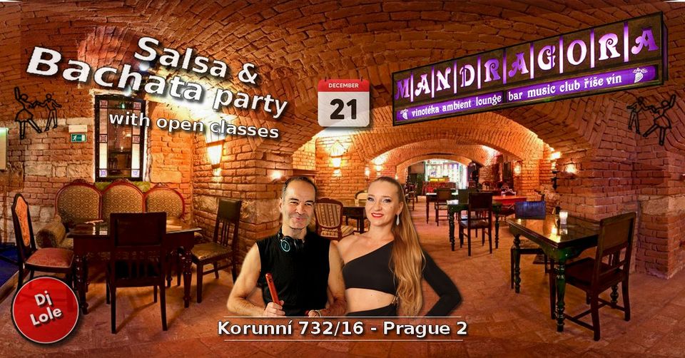 Salsa and Bachata party at Mandragora 🎋