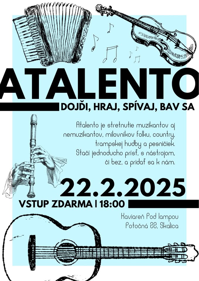 Atalento Pod lampou
