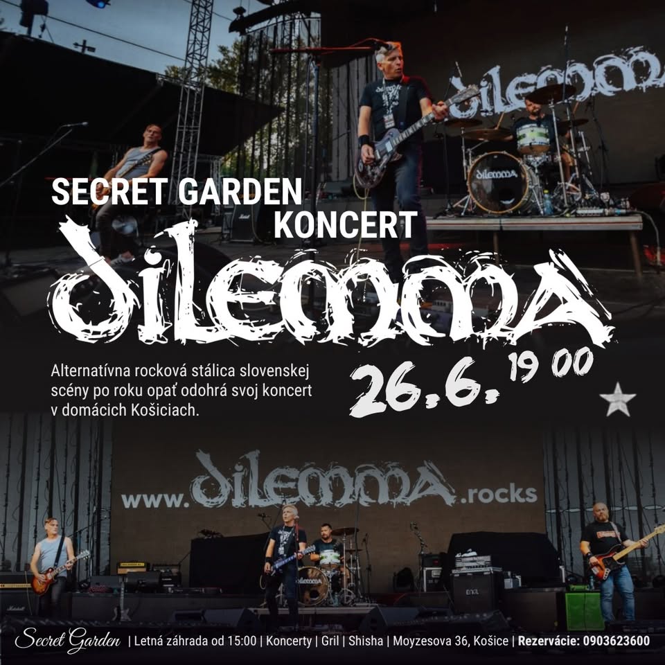 Koncert kapely DILEMMA (Alternative rock)