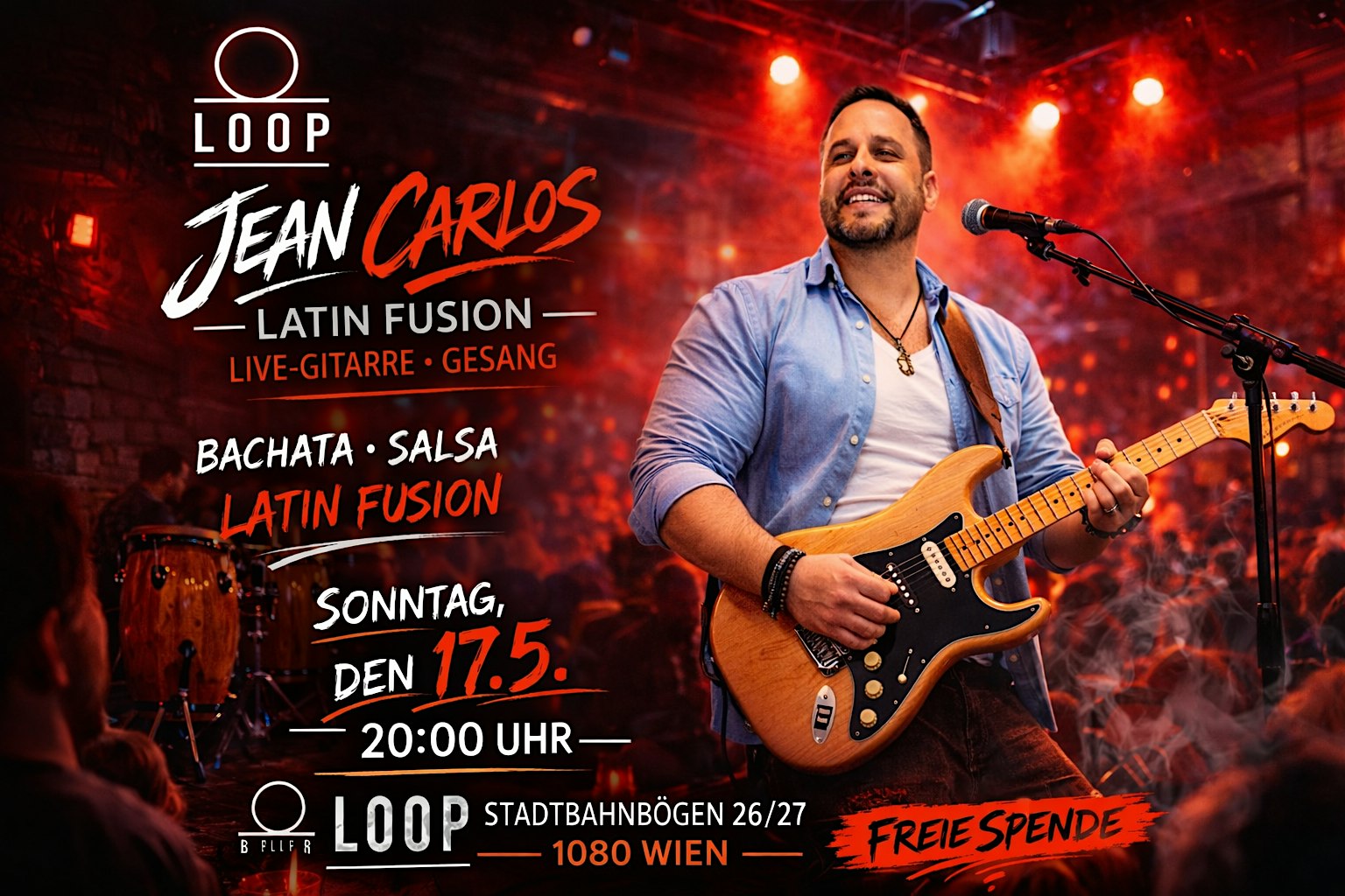 Jean Carlos – Latin Fusion Live in Vienna (LOOP)